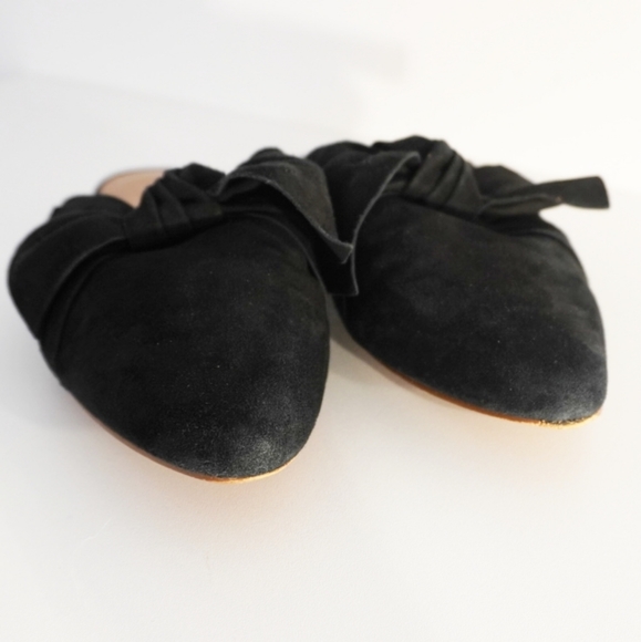 Womens Madewell Remi Black Suede Mule/Flats  7.5 - Picture 4 of 7